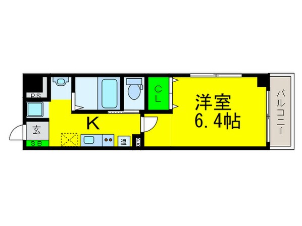 みおつくし粉浜の物件間取画像